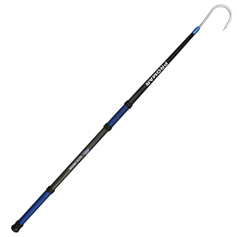 Promar GFE-563 Elite Series Carbon Fiber Gaff- 6FT, 3" Hook, Multi, One Size