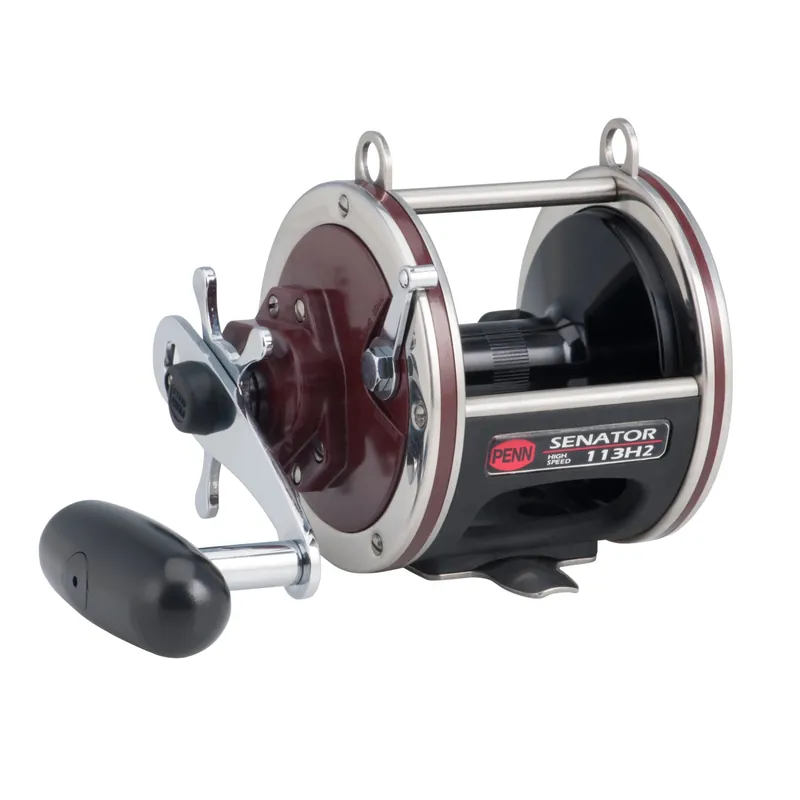 PENN Special Senator Star Drag Conventional Nearshore/Offshore Fishing Reel, HT-100 Star Drag, Max of 20lb 9.0kg, Machined and Anodized Aluminum Spool