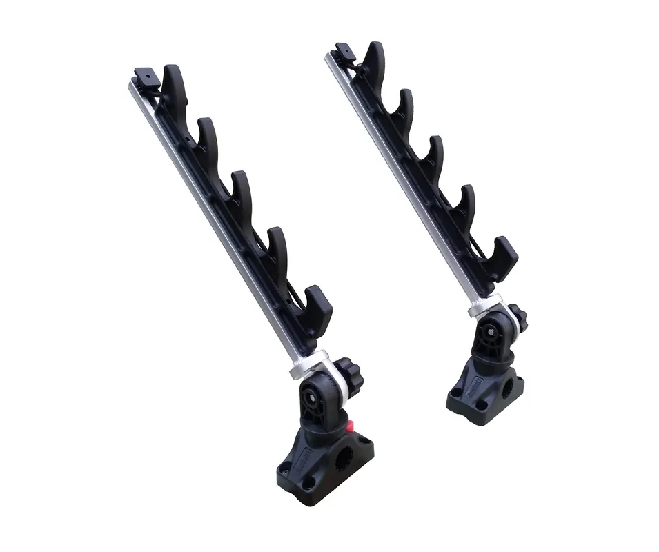 Brocraft Crappie Rod Holder/Transport Rack/Boat Rod Storage System