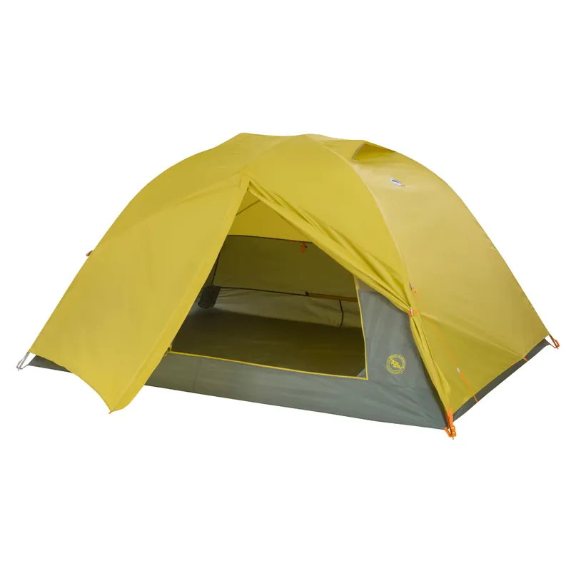 Big Agnes Blacktail & Blacktail Hotel Tent - Backpacking Tent for Camping, 3 Season, Ultralight, Waterproof, Warm Olive/Chinois Green, 2 Person
