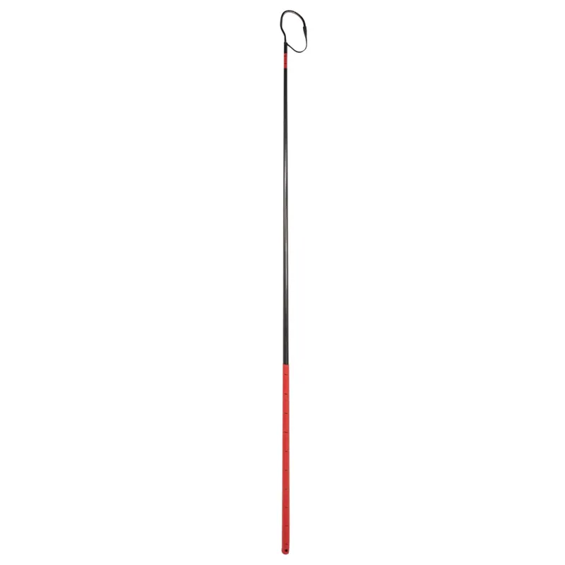 BUBBA 7 Foot Gaff with 3 Inch Stainless Steel Offset Hook, Non-Slip Grip Handles and Carbon Fiber Shaft for Fishing, Boating and Outdoors