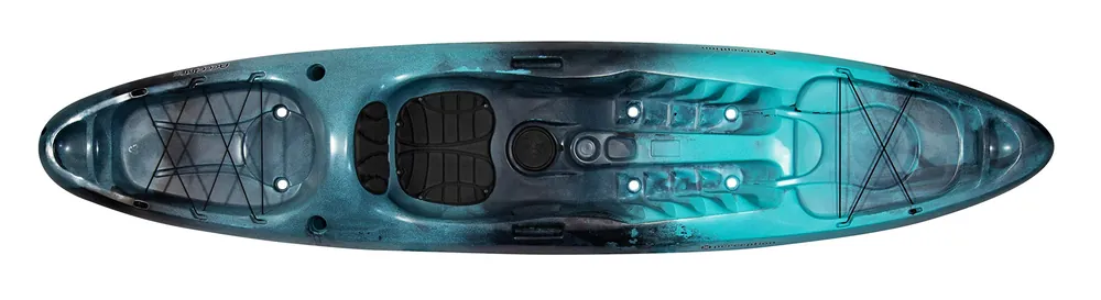 Perception Access 11.5 Sit on Top Kayak High Back Seat Rod Holders 11‘ 6" Dapper