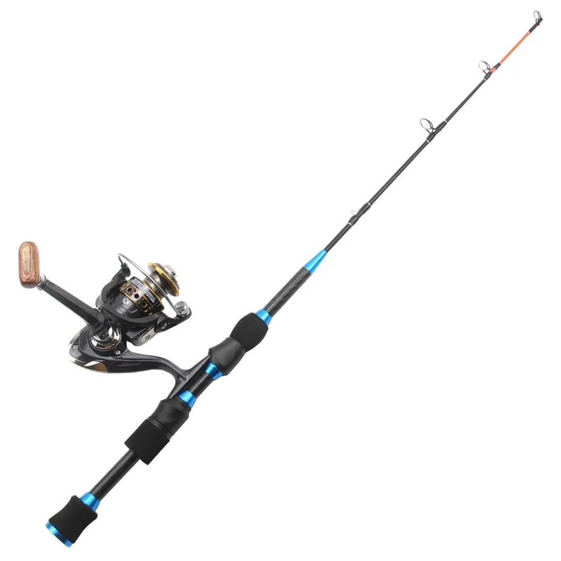 TEDILUVI Super Hard Ice Fishing Rod Insertion Joint Winter Equipment Set