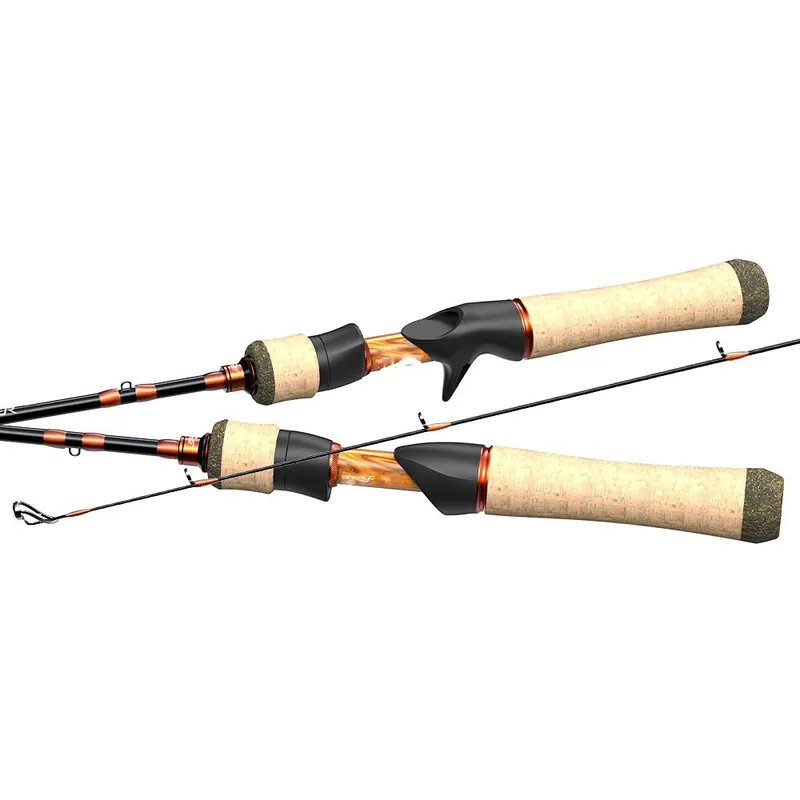 TEDILUVI Bait System Spinning Casting Fishing Rod Carbon Fiber 2 Pieces 1.53-1.8m 1-8g for