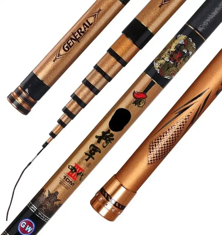Carbon Fiber Fishing Rod ,Portable Pole ,High Telescopic Ultra Hard Ultralight Long Sections Hand