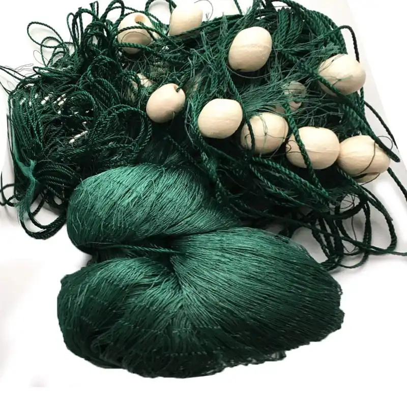 FREGITO Running Water HDPE Trawl Nets, 18ply 6cm Mesh Gill Nets for Fishing, Large Fishing Seine Net, 2m - 6m High, 20m - 100m Length