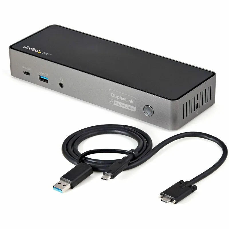 Docking Station for MacBook Pro / Air M1 M2 M3 M4 & Windows, Universal Triple 4K 60Hz HDMI DP Dock, Thunderbolt Compatible, 85W Laptop Charging