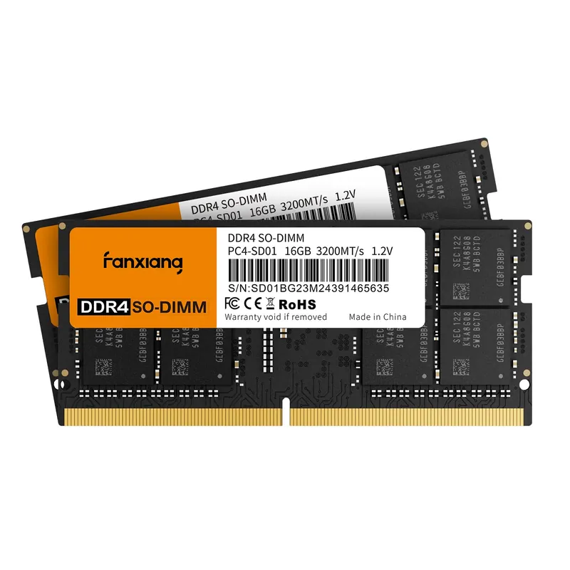 fanxiang SODIMM DDR4 RAM 32GB (2 x 16GB) 3200Mhz, Intel AMD Laptop Memory