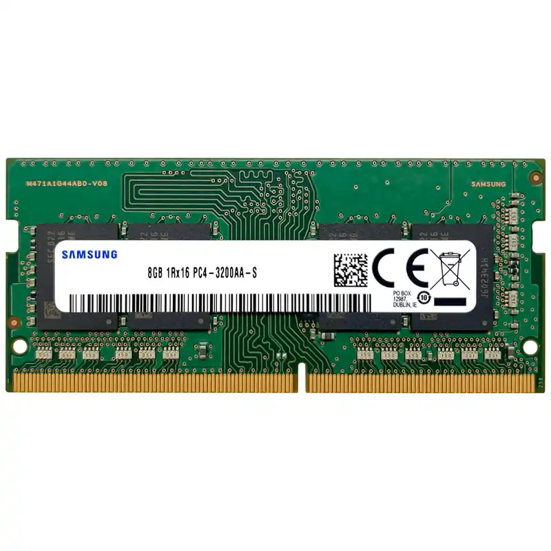 PC4-25600 (PC4-3200AA) CL22 SODIMM 1Rx16 Single Rank 1.2V 260-Pin Laptop, Notebook RAM Memory