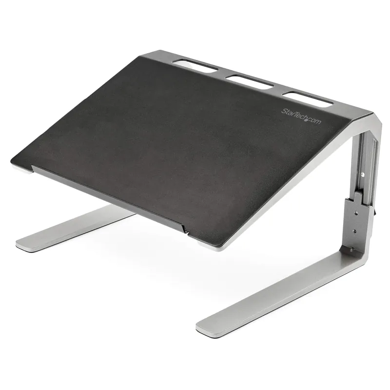 StarTech.com Adjustable Laptop Stand - Heavy Duty Steel & Aluminum - 3 Height Settings