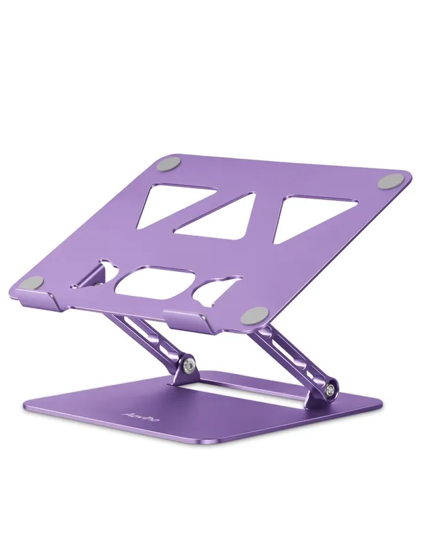Aoviho Adjustable Laptop Stand for Desk,Portable Laptop Stand Holder and Riser