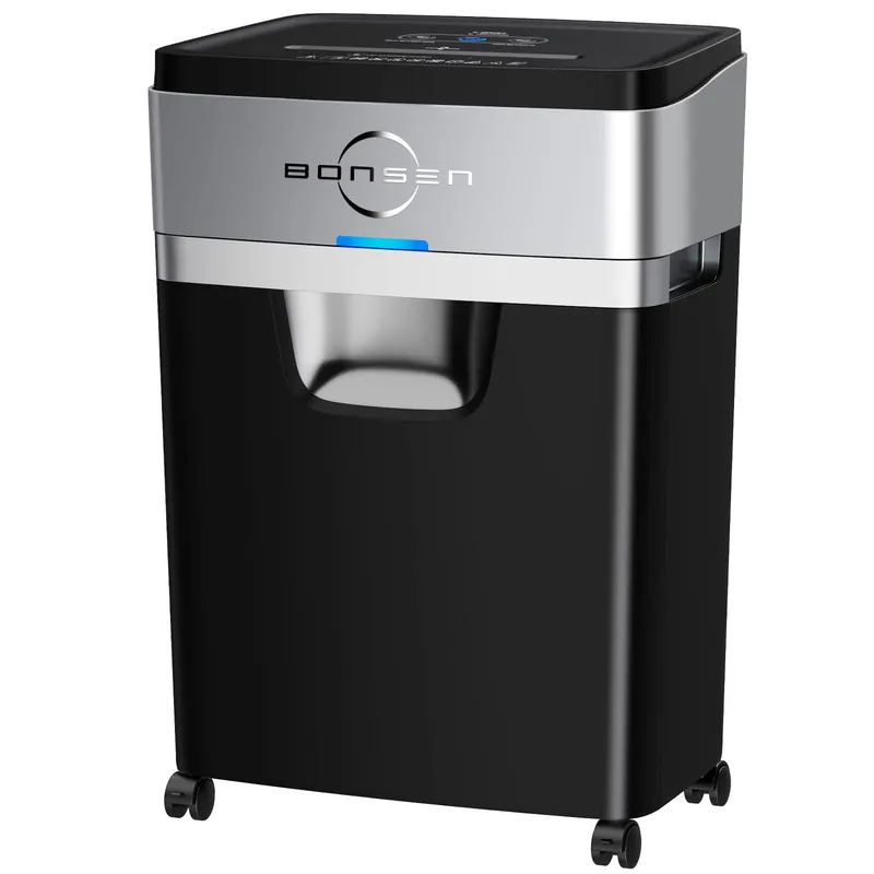 Paper Shredder, 20-Sheet 60 Mins Nonstop Heavy Duty Paper Shredder for Office