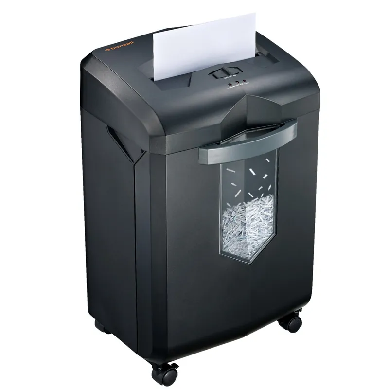 Bonsaii Paper Shredder, 18-Sheet 60-Minutes Shredder for Office Heavy Duty Cross-Cut Shredder with 6 Gallon Pullout Basket 4