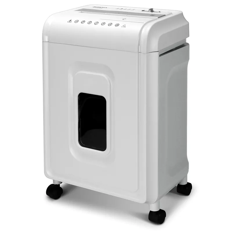 Aurora AU1262XA Anti-Jam 12-Sheet Crosscut Paper and CD/Credit Card Shredder, White