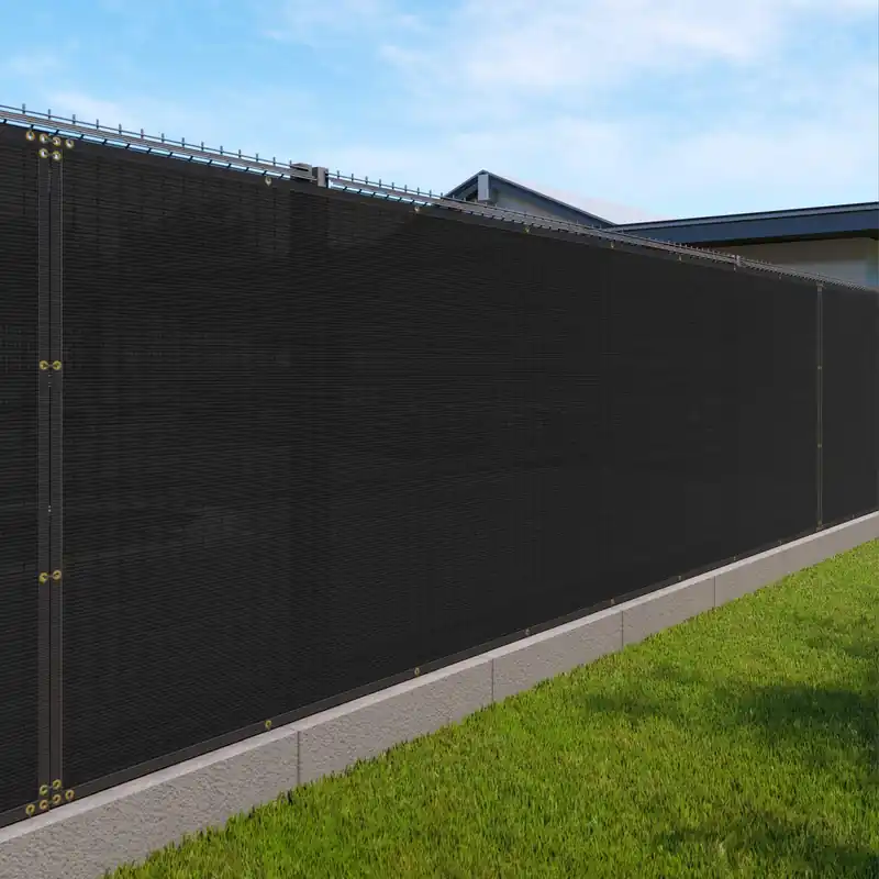 Windscreen4less 6‘x50‘ Privacy Fence Screen Heavy Duty Windscreen Fencing Mesh Fabric Shade Net Cover