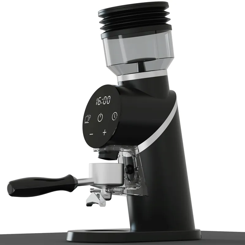 TALIA Coffee Grinder Electric Coffee Bean Grinder with 48mm Titanium Plated Conical Burrs, 51 Grind Settings for Espresso to French Press, Touch Control, Time & Cup Customization, Portafilter Holder