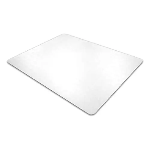 Polycarbonate Rectangular Chair Mat for Carpets up to 1/2" - 48" x 79
