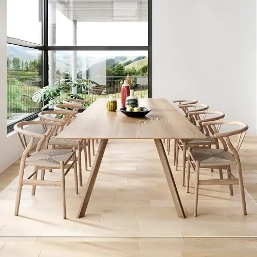Area Mat for Hard Floor, 6‘×9‘ Transparent PVC Area Rug for Home, Waterproof No Smell Protector for Dining Room