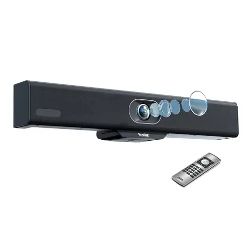 Yealink Video Conference Camera, 4K Webcam, 120° Ai Auto Framing, 8 Microphone Arrays & Speaker Tracking