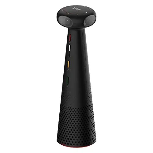 Panoramic 360-Degree Conference Camera, USB-C Plug‘n‘Play, Multiple AI Mode, w/Speaker