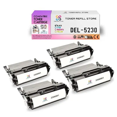 Toner Refill Store Compatible Toner Cartridge Replacement for Dell
