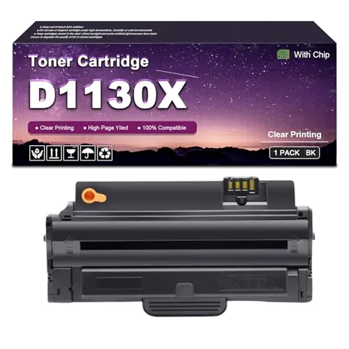 Toner Cartridge (with Chip) for Dell B1130 Toner Cartridge 1130 Used for Dell 1130 1130N 1133 1135N Laser Printer