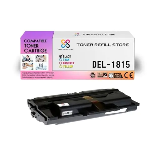 Compatible Toner Cartridge for The Dell 1815 1815DN 310-7945 310-7943 RF223 PF656 NF485