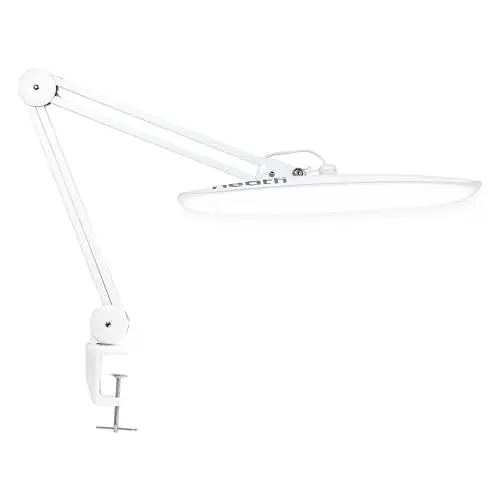 Lumens 24W LED Desk Lamp – Shadow-Free Task Lighting 4-Level Dimming Home Office & Crafts Use