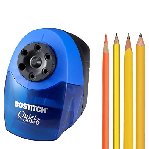 Office QuietSharp Electric Pencil Sharpener, Heavy Duty Classroom or Office Use
