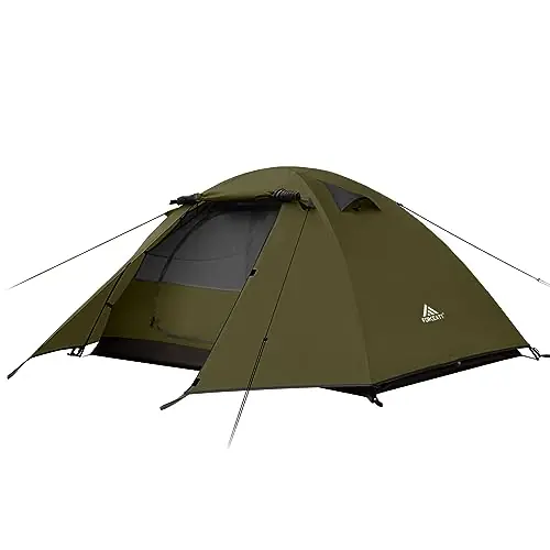 Forceatt Camping Tent, 2 Person Tent, Waterproof & Windproof. Lightweight Backpacking Tent, Easy Setup, Suitable for Outdoor and Hiking Traveling