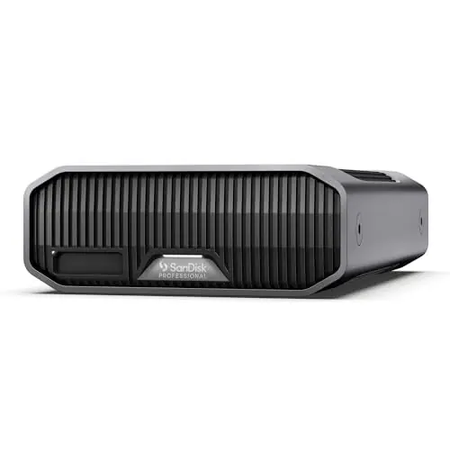 SanDisk Professional 8TB G-Drive Project - External HDD, Thunderbolt 3, USB (10Gbps), 7200RPM Ultrastar Hard Drive