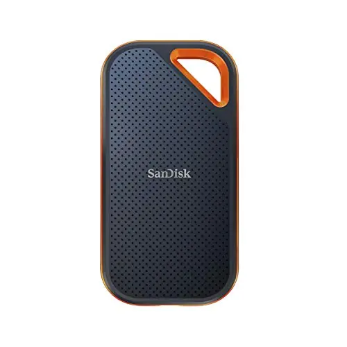 4TB Extreme PRO Portable SSD - Up to 2000MB/s - USB-C, USB 3.2 Gen 2x2, IP65 Water and Dust Resistance