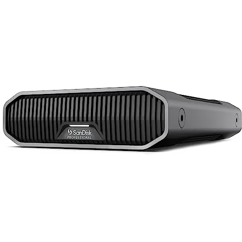 SanDisk Professional 12TB G-Drive Enterprise-Class External Desktop Hard Drive - 7200RPM Ultrastar HDD Inside, USB