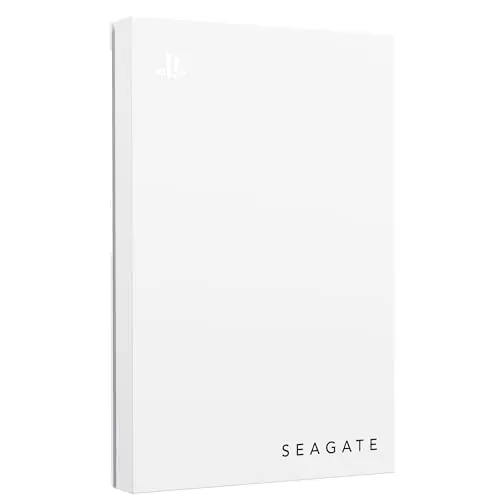 Seagate Game Drive PS4/PS5, 5TB, Portable External Hard Drive