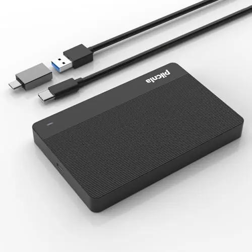 Ultra Slim Portable External Hard Drive USB3.0 HDD Storage 1TB for Xbox One X/S, Xbox 360, PS4, PC