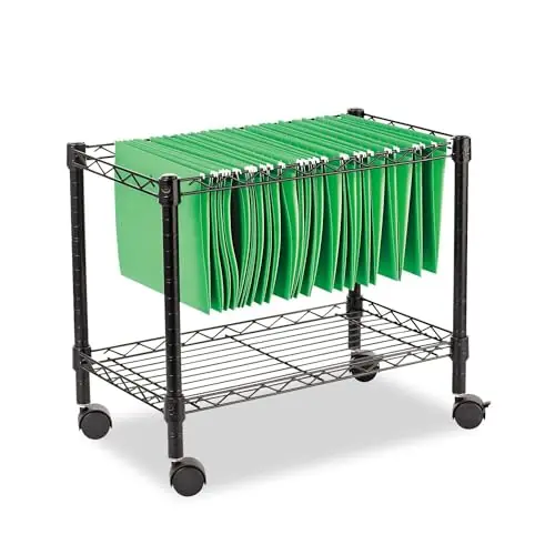 Alera ALE Single-Tier Rolling File Cart
