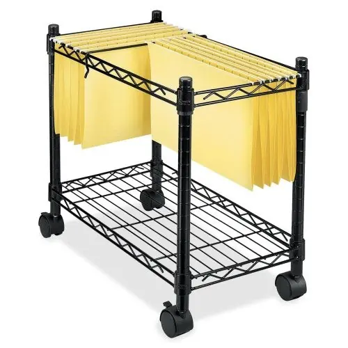 Fellowes High-Capacity Rolling File Cart - 4 Caster - Metal