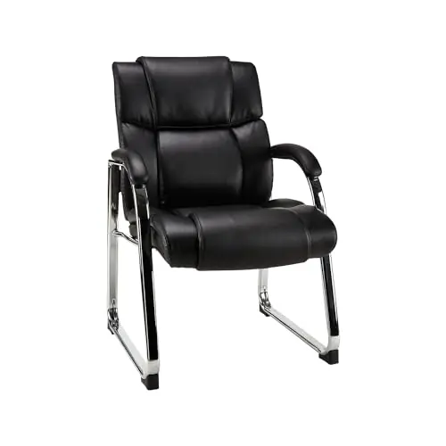 Guest & Reception Chair, Bonded Leather