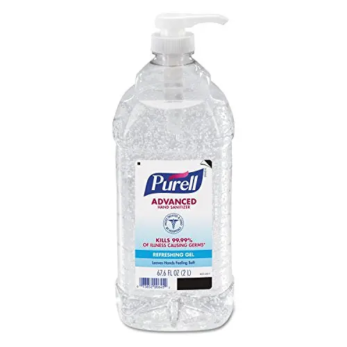 Advanced Instant Hand Sanitizer, 2-Liter Bottle, 4 per Carton