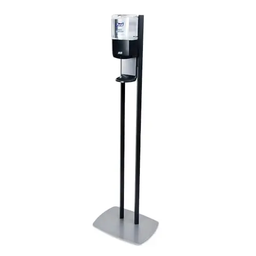 PURELL ES8 Dispenser Floor Stand with ES8 Automatic Dispenser, Graphite (Pack of 1