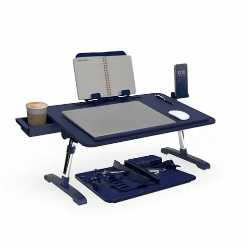 TotalDesk Portable Workstation and Lap Desk with Adjustable Height
