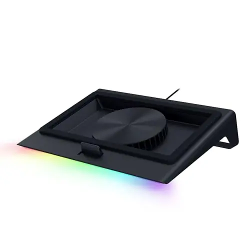 Laptop Cooling Pad Adaptive Smart - Intelligent Fan Control - Airtight Pressure Chamber - Fits Most Laptops & Macbooks 14