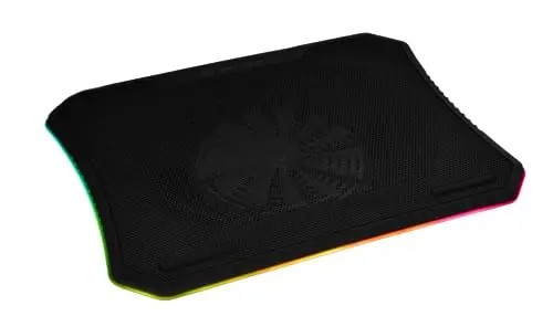 Thermaltake Massive 20 RGB Steel Mesh Panel Single 200mm Fan 10"‐19" Laptop Notebook Cooling Pad CL