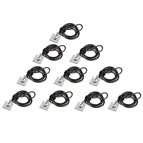 I3C Laptop Cable Lock Hardware Security Cable Lock Anti Theft Combination Lock, Laptop-Computer