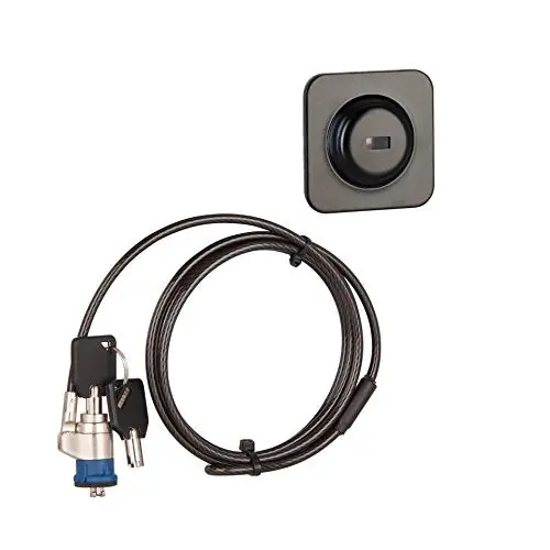 The Joy Factory Lockdown Universal Laptop and Tablet Adhesive Plate Security Key Cable Lock