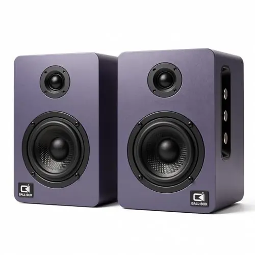 60W Desk Speakers for PC, Bluetooth 5.3 DSP, 24-Bit Optical, USB-C/AUX, Silk-Dome Tweeter, Carbon-Fiber Driver, for Laptop