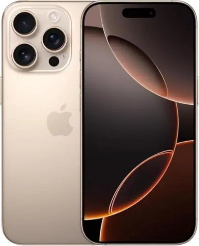 Apple iPhone 16 Pro Max, 256GB, Desert Titanium - Unlocked
