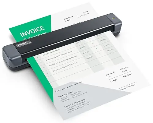 Mobile Scanner S410 Plus - Portable Sheet-Fed Document Scanner - for Windows 7 / 8 / 10 / 11