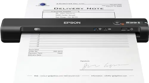 Workforce ES-60W Wireless Portable Document Scanner