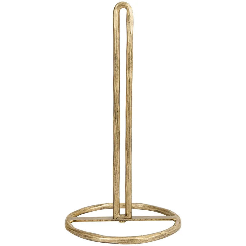 Paper Towel Holder Countertop, Hand Forged Solid Paper Towel Stand for Kitchen, Bathroom, Sink, Pantry, Dining Table & Vintage Farmhouse Decor